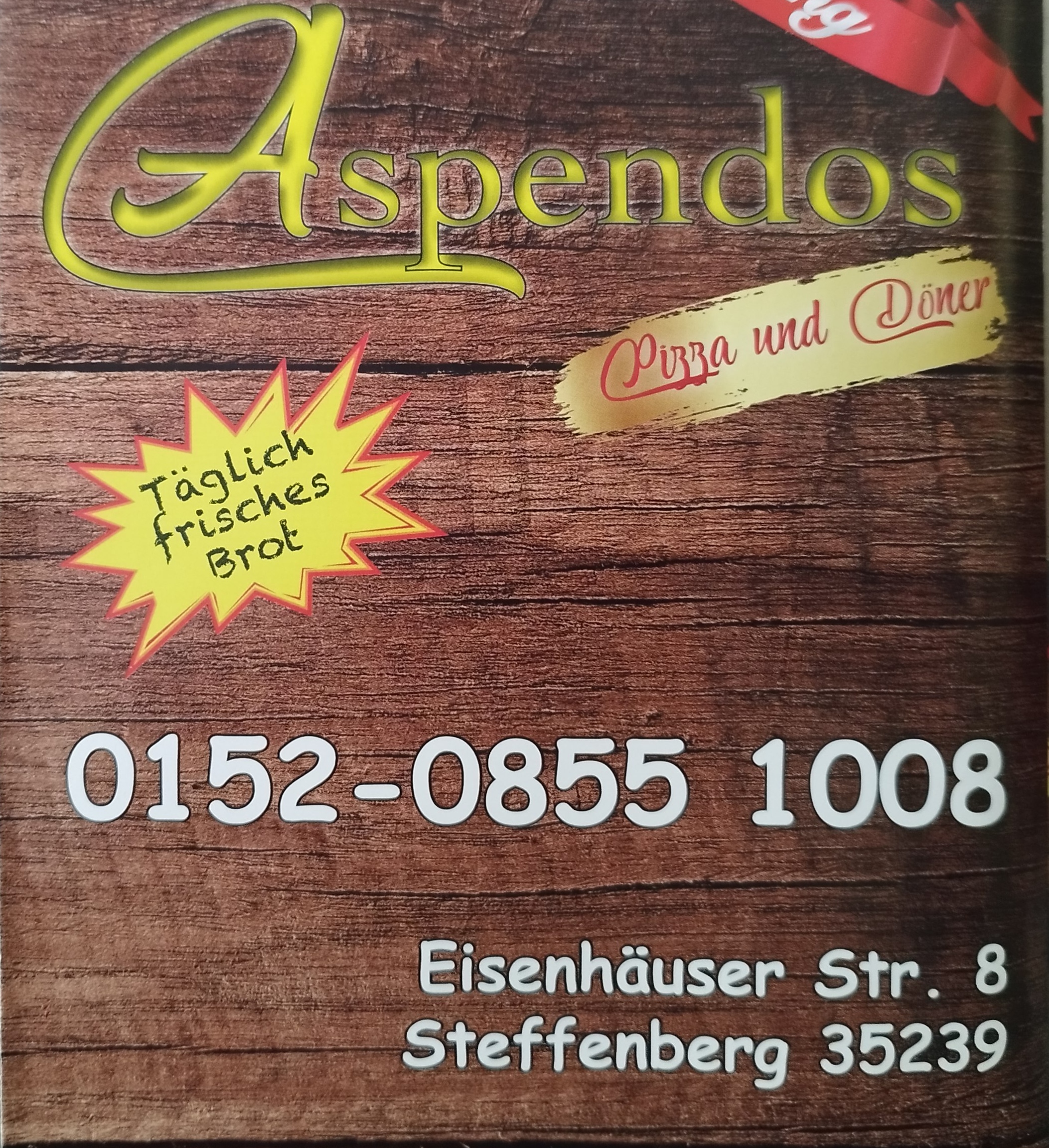 Aspendos pizzaria&Döner steffenberg